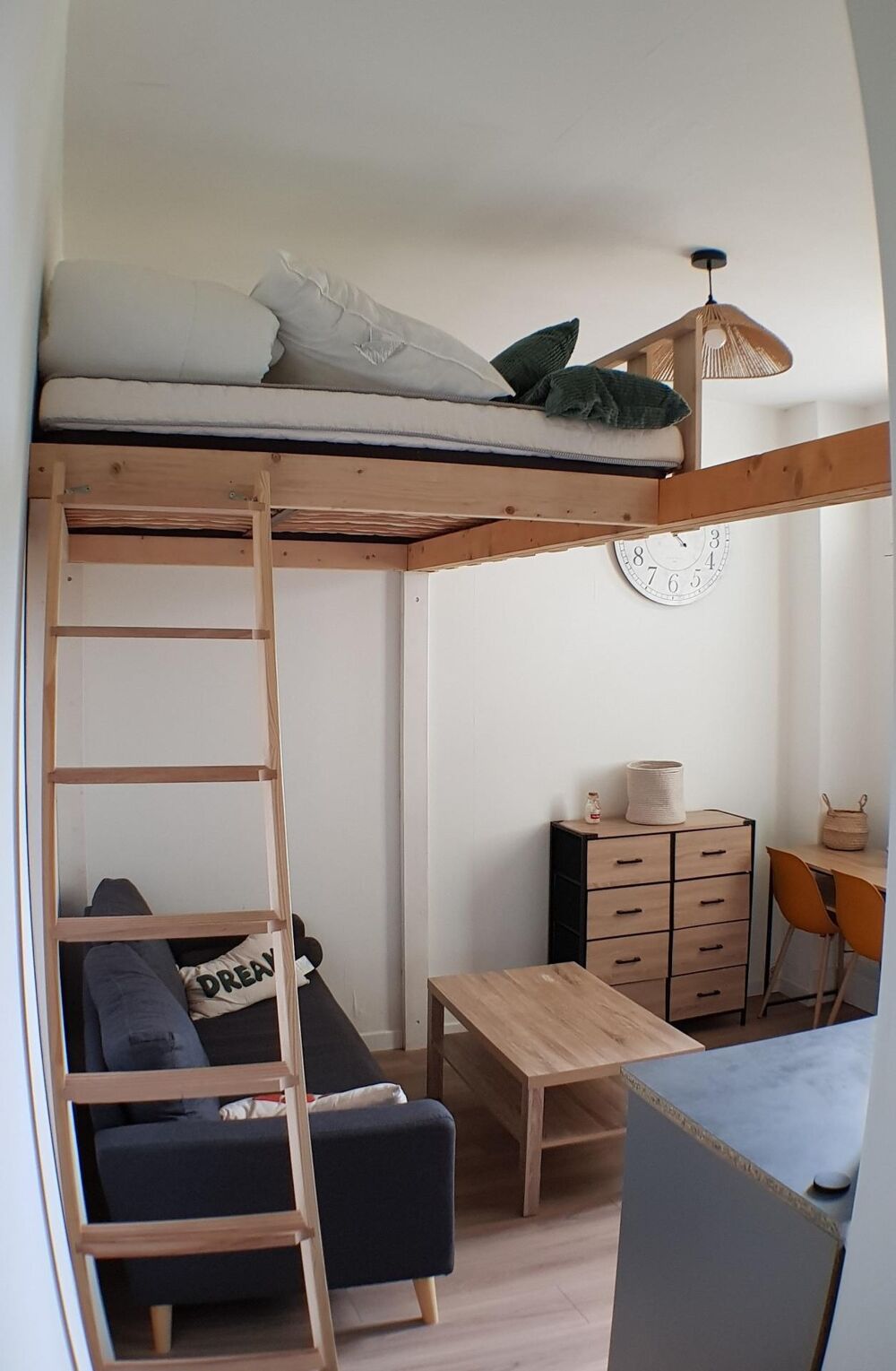 Studio rénové 17m²