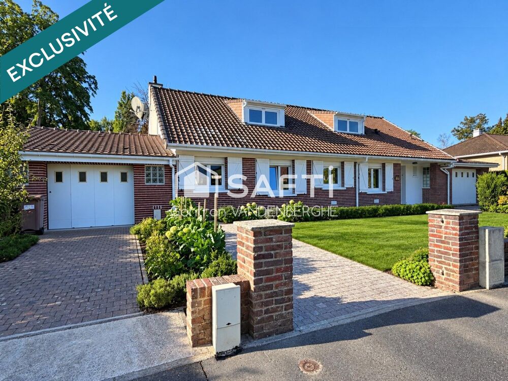 Vente Maison grande maison semi plain-pied 4 chambres et un bureau Arques