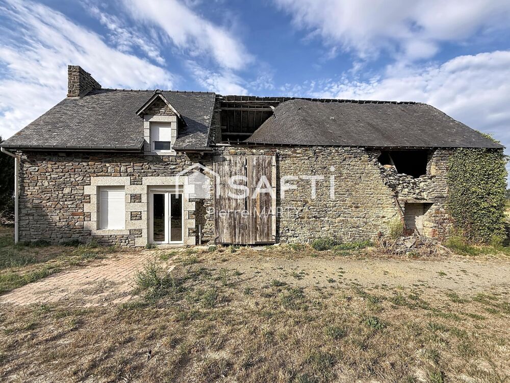 Bâtisse en pierre à rénover  Courtils