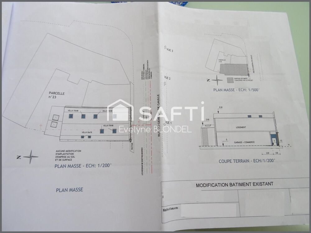 Vente Immeuble BATISSE DE CARACTERE A BRESLES Bresles