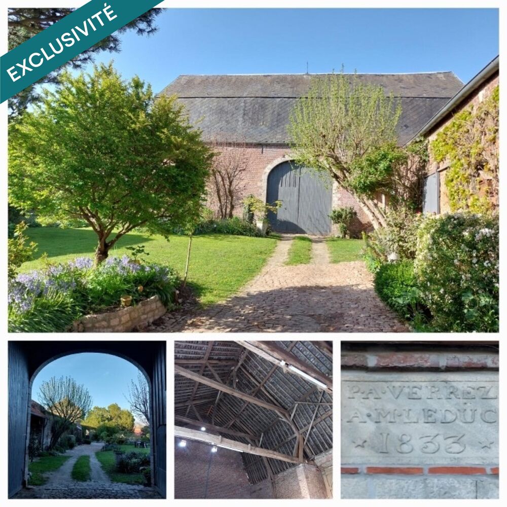 Vente Maison Longère, grange et dépendance parcelle de 1989 m². Montrecourt
