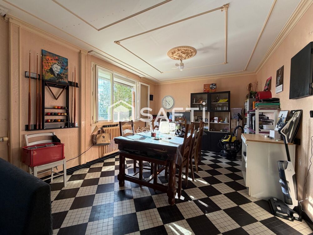Maison 97m2 - 3 chambres - Garage et Jardin