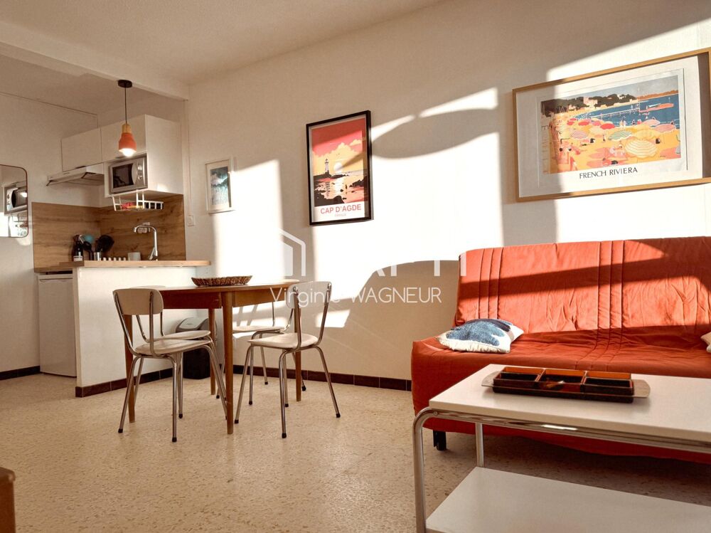 Vente Appartement T2 en excellent état - Parking à 50 m - Proche mer Cap d'agde