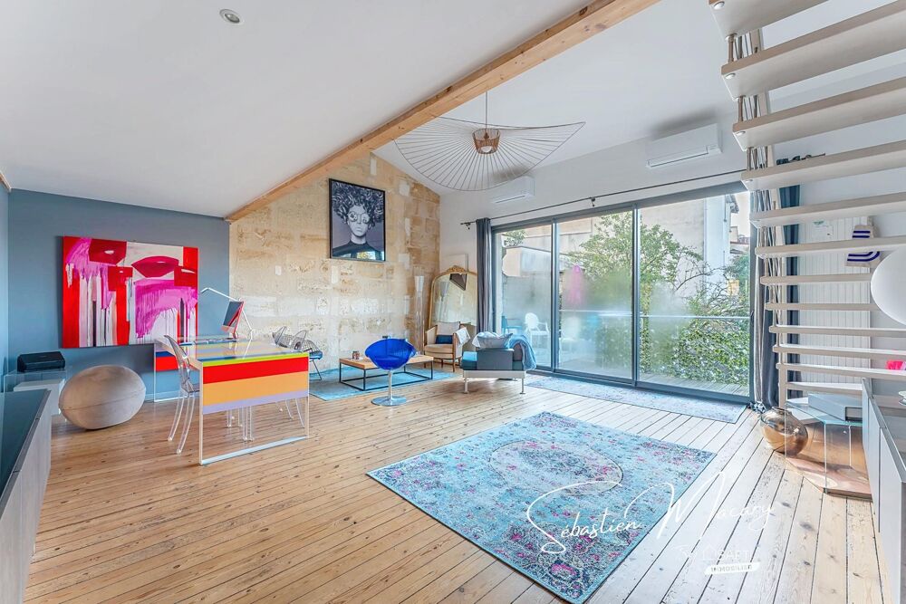 Vente Appartement Nansouty - Duplex avec terrasse plein Sud Bordeaux