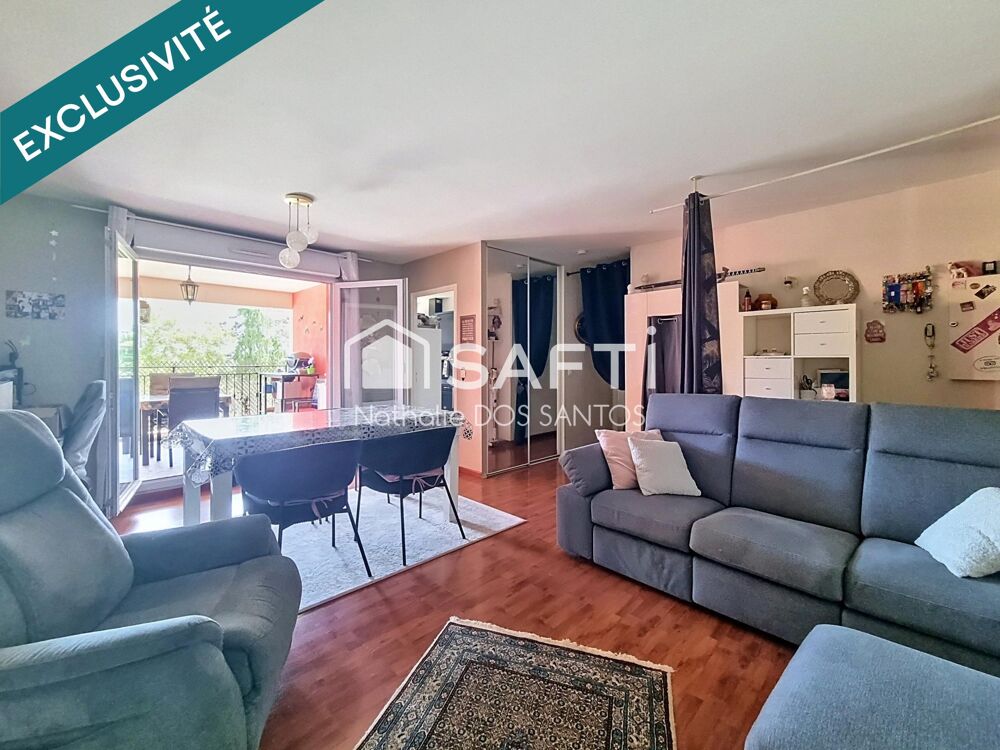 Appartement T3 avec loggia dans une petite résidence