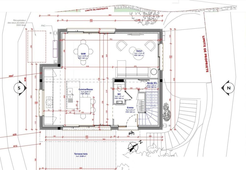 Vente Terrain Terrain de 489m2 L'Isle d'Abeau (3 Vallons) L' isle-d'abeau