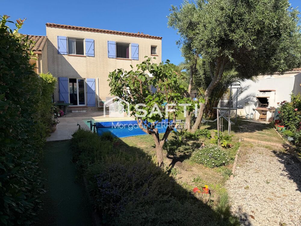Vente Maison MAISON R+1 85 M² AVEC PISCINE ET GARAGE SUR TERRAIN DE 322 M² Salleles-d'aude