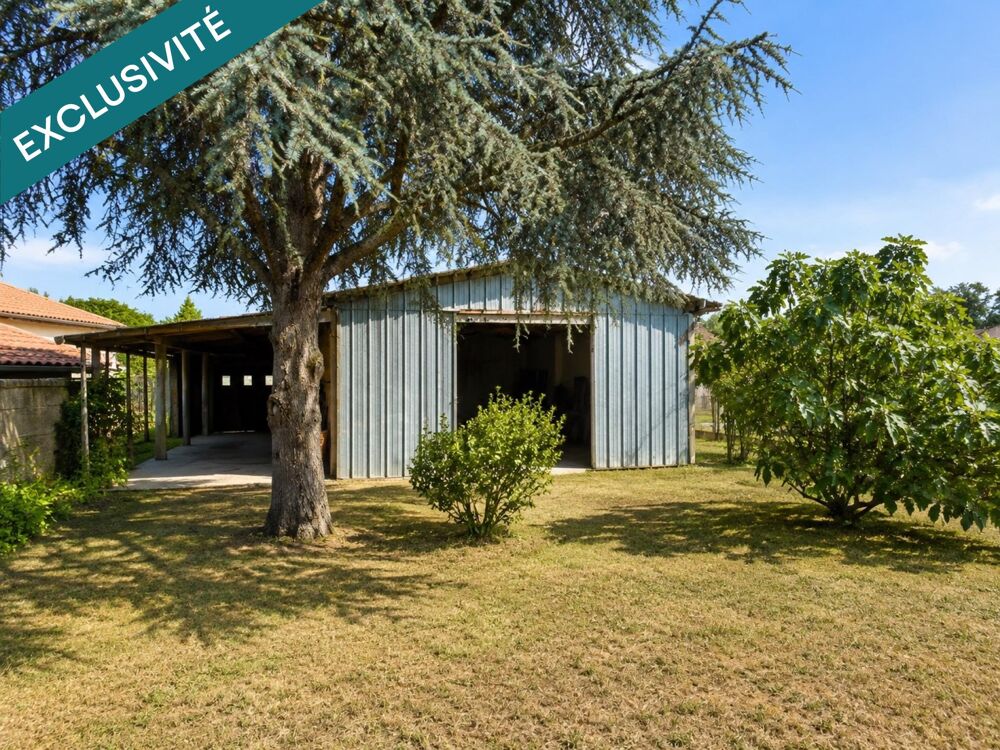 Hangar / garage de stockage sur parcelle denviron 550 m²