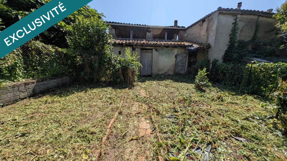 Maison à rénover avec jardin, fort potentiel