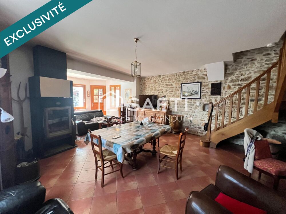 Maison et Appartement 184m² avec cour intérieure