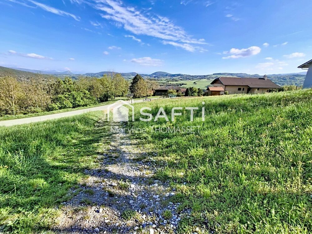 Vente Terrain exposition sud, vue montagnes et secteur calme Frangy
