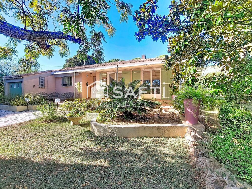 Vente Maison Villa de 100 m² de plain pied sur terrain de 2664 m² Puissalicon