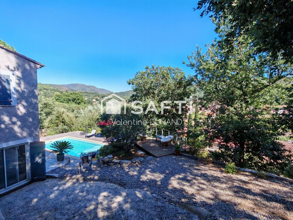 Charmante maison familiale avec piscine et vue imprenable à Collobrières