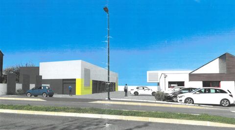 LOCAL COMMERCIAL DE 200 M2 EN ZONE COMMERCIALE DYNAMIQUE 381000 29250 Saint-pol-de-leon