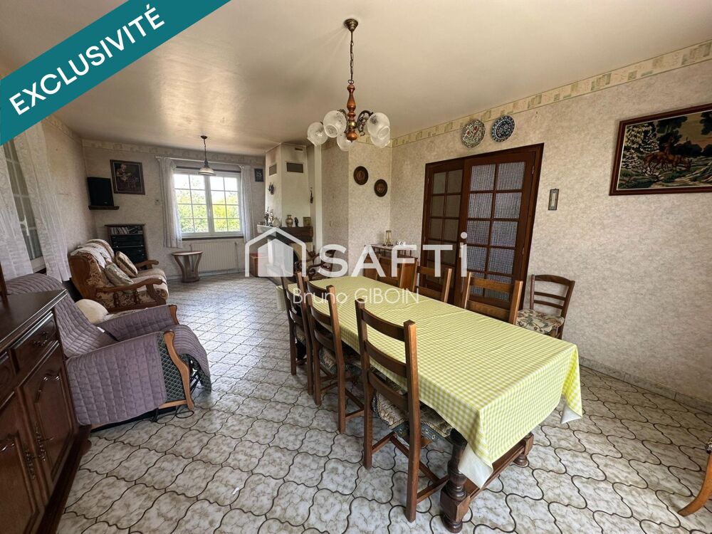 Vente Maison Pavillon sur sous-sol, 100 m², 4 pièces, 3 chambres Chatillon-sur-loire