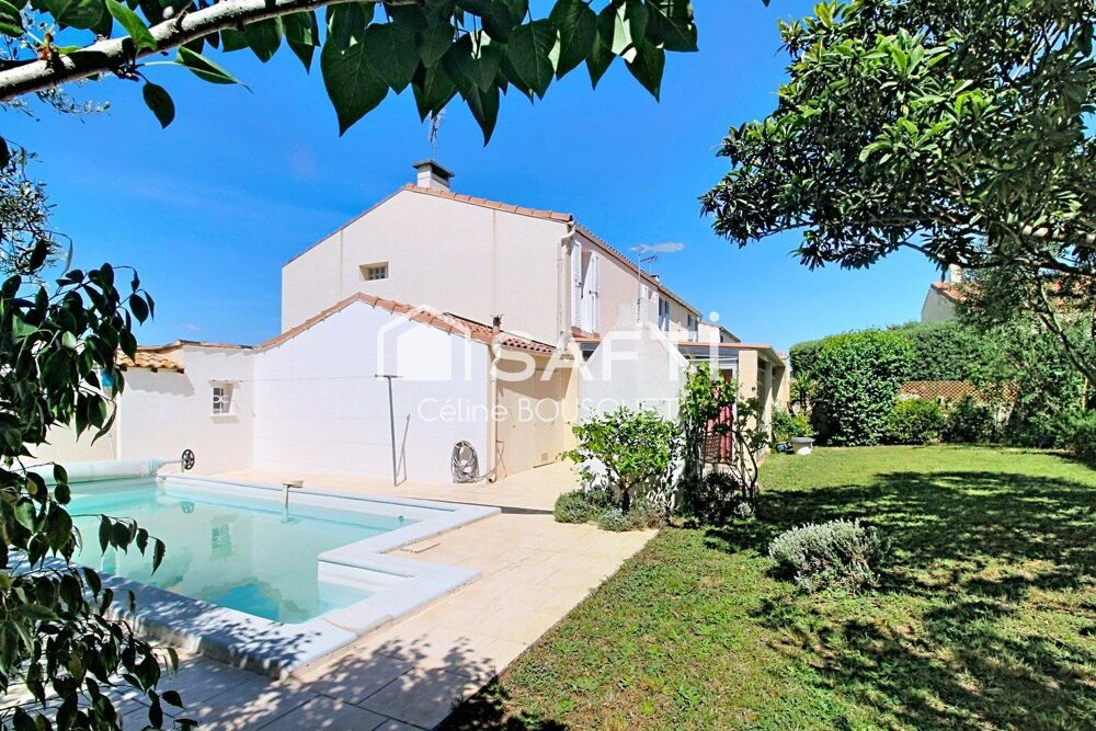 Maison R+1 de 90 m² avec piscine, garage et studio