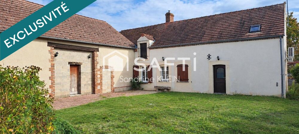 Vente Maison Longère 128 m², 4 pièces avec grange attenante et jardin Mignerette