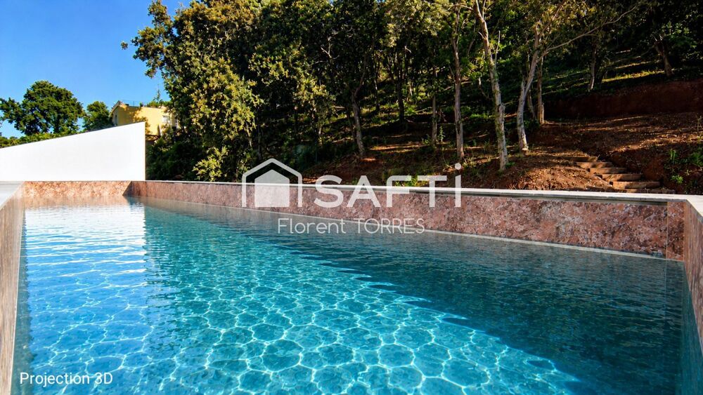 FABRÉGAS  Villa contemporaine neuve avec piscine rooftop à deux pas des plages