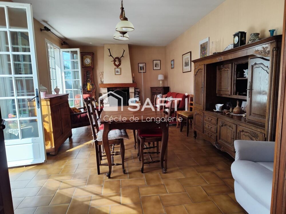 BELLE MAISON SUR SOUS-SOL AVEC TERRAIN ARBORE