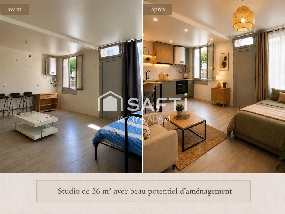 Vente Appartement Studio 26 m² centre-ville Dampierre-en-Yvelines Dampierre-en-yvelines