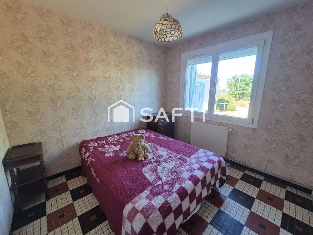 Plain-pied 3 chambres avec verger et terrain piscinable proche commerces et mer