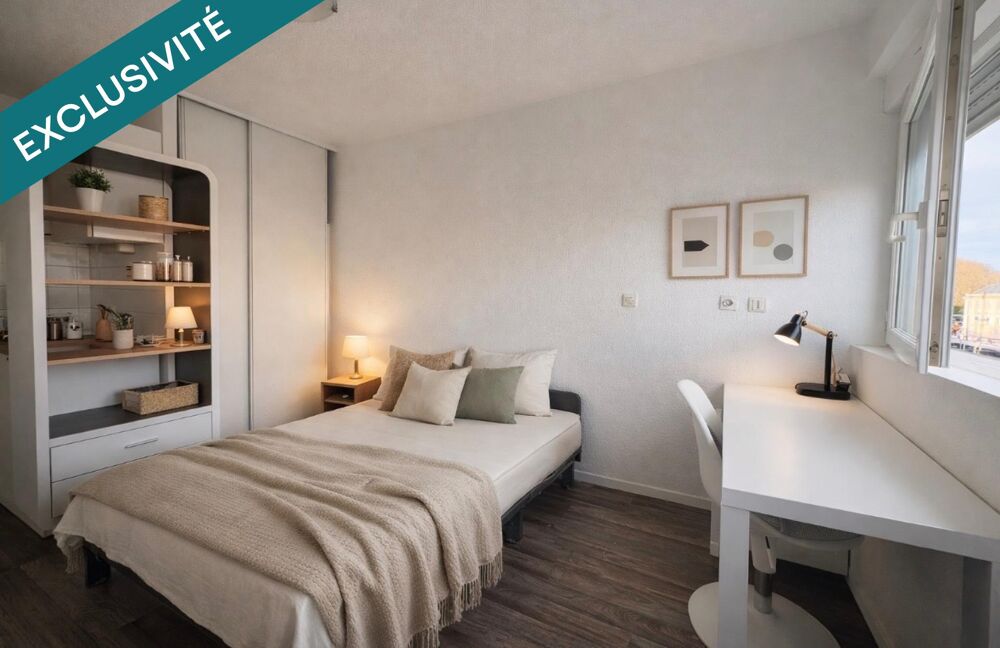 Studio LMNP en résidence étudiante  Investissement sécurisé  Hyper-centre de Tours