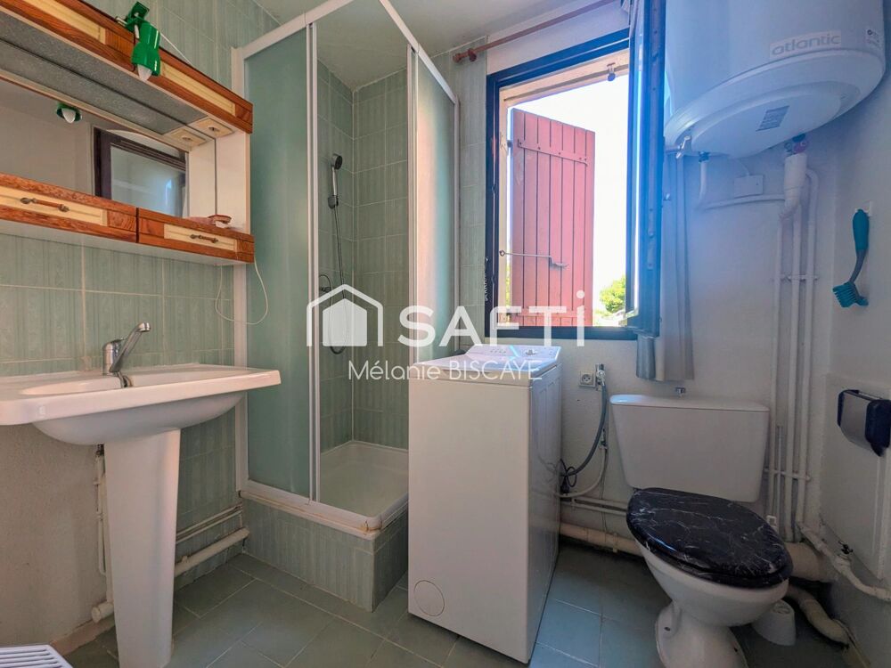 GRUISSAN T2 DANS RESIDENCE SECURISEE AVEC PISCINE