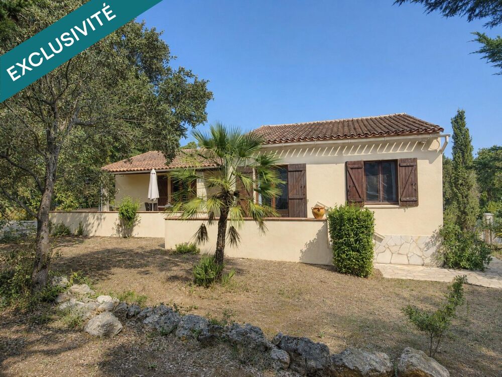 Villa 110 m2 de plain pied sur SOUS SOL COMPLET  Terrain 1 500 m²  Sans vis-à-vis
