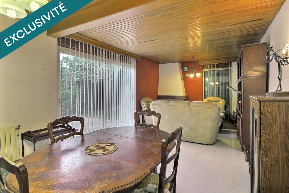 Vente Maison Maison de plain-pied, au potentiel d'environ 100m2 habitables, avec jardin clos à dos de champs de 588m2,  double garage indépen Jenlain