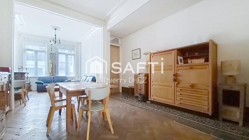 Vente Maison Maison semi-bourgeoise 177 m² – Authenticité préservée –  4/5 chambres -  Proximité Mouvaux Tourcoing