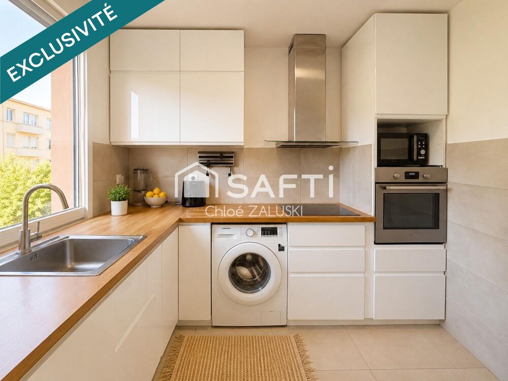 FRÉJUS  T4 entièrement rénové avec balcon et cave