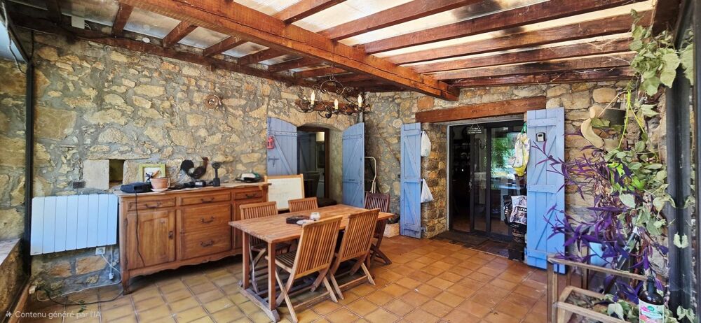 Vente Maison Carcès – Propriété de caractère en pierre sur plus de 7 hectares dans un écrin de nature Carces