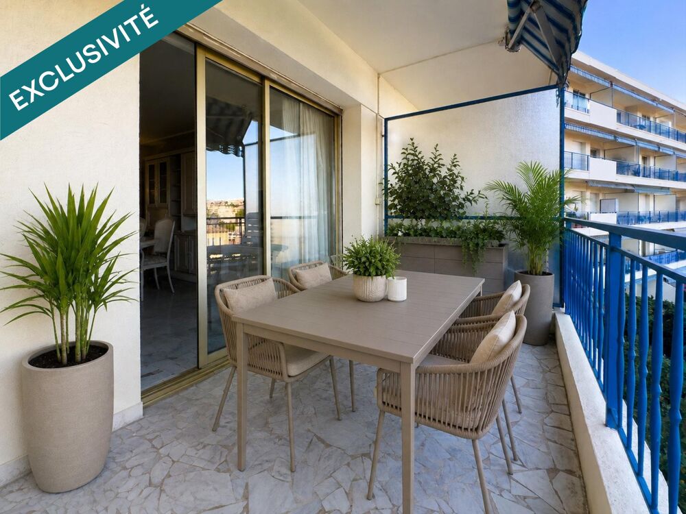 Beau 3/4 pièces 80m2,cave,parking,vue mer,terrasse