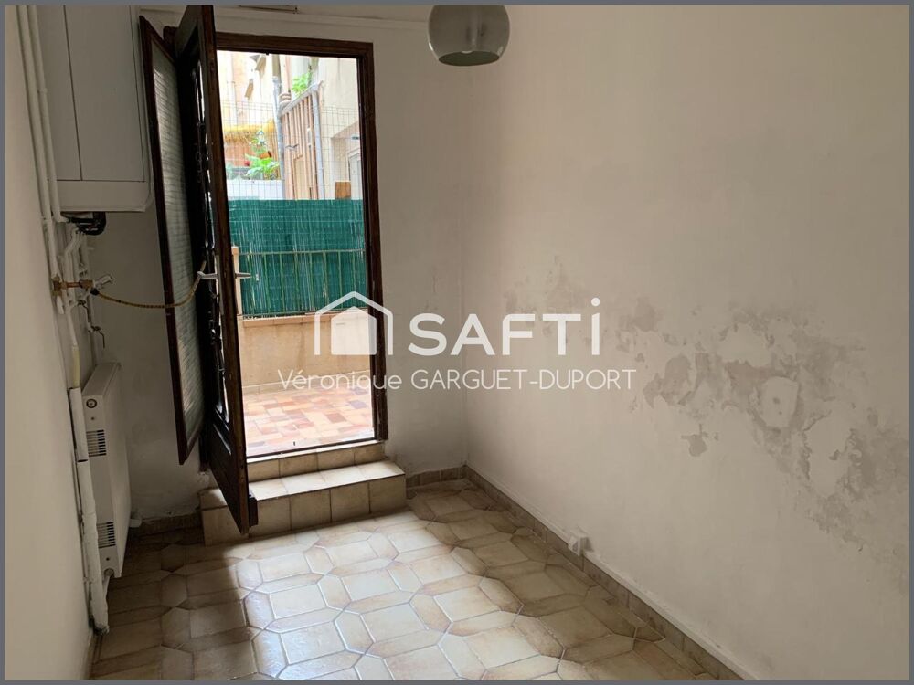 Vente Appartement Appartement en RdC, 3 pièces, 54 m2, cour Narbonne