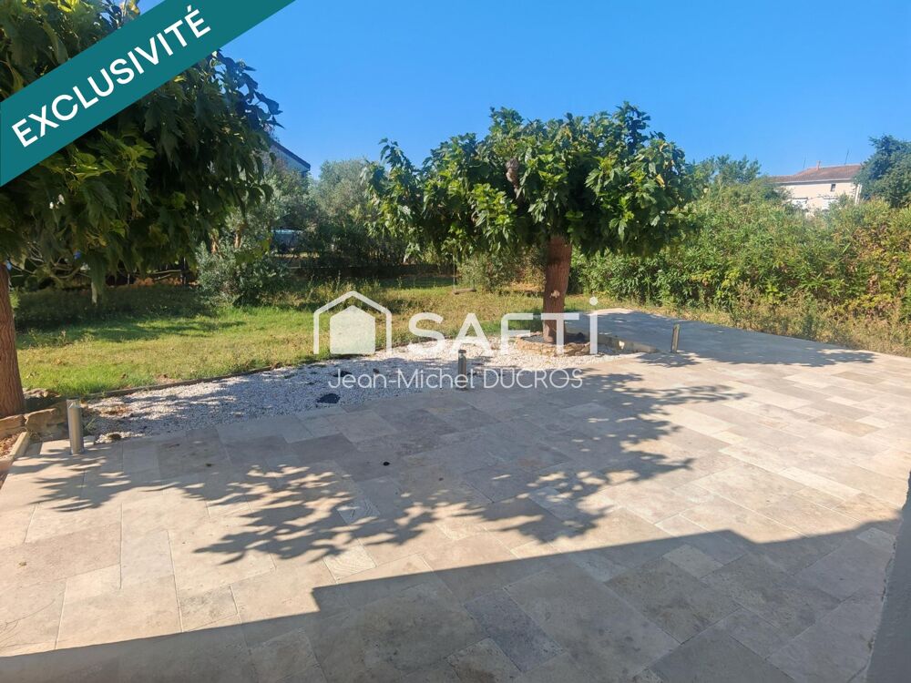 Vente Maison sur 1413m² VILLA T4 100M² AVEC 3 GARAGES Sarrians