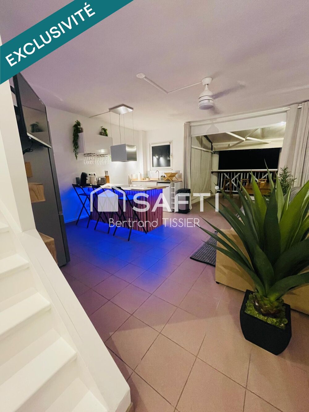 Vente Appartement Appartement , 3  chambres rénové et meublé avec piscine Le diamant