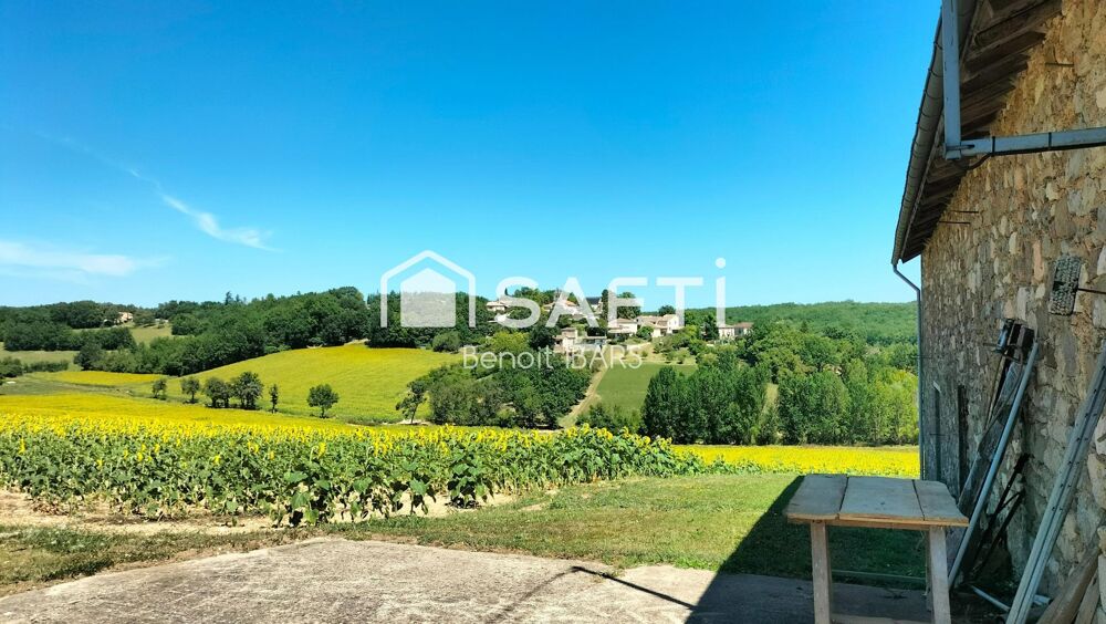 Vente Maison Ancienne ferme à rénover sur les hauteurs Campagnac