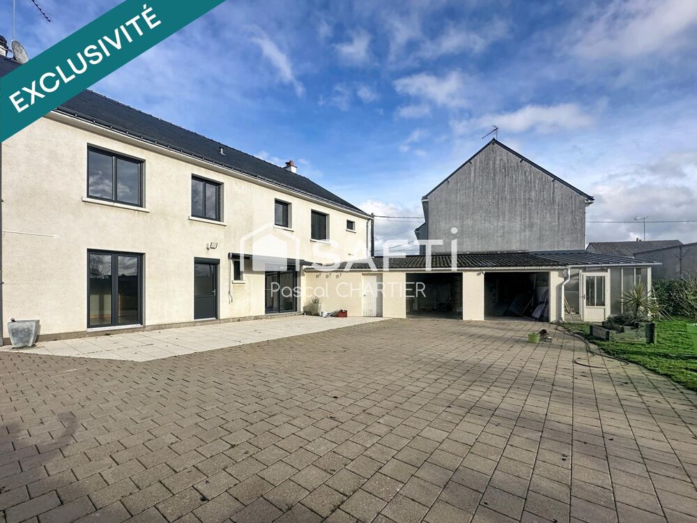 Baisse de prix significative pour cette grande maison familiale à découvrir à 20 minutes d'Angers.