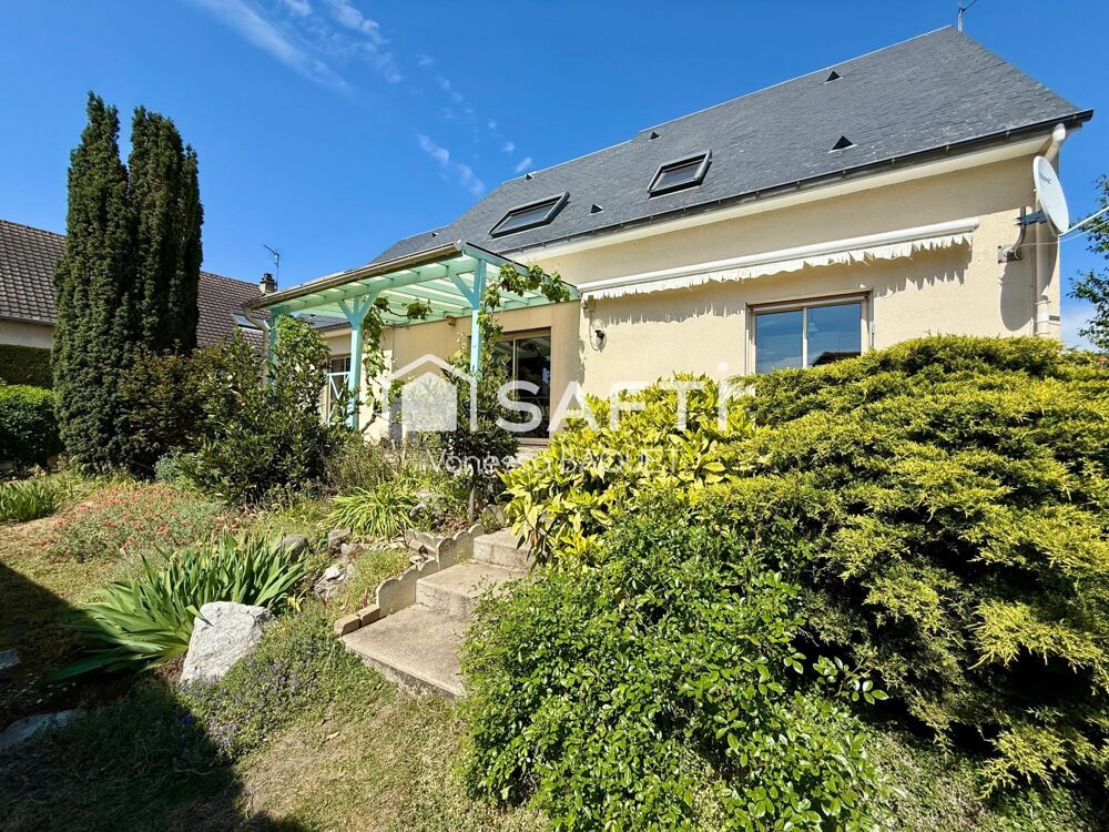 Le Plesss-Bouchard - Maison familiale 156 m², 5 chambres, avec jardin arboré  Lumineuse et idéalement située