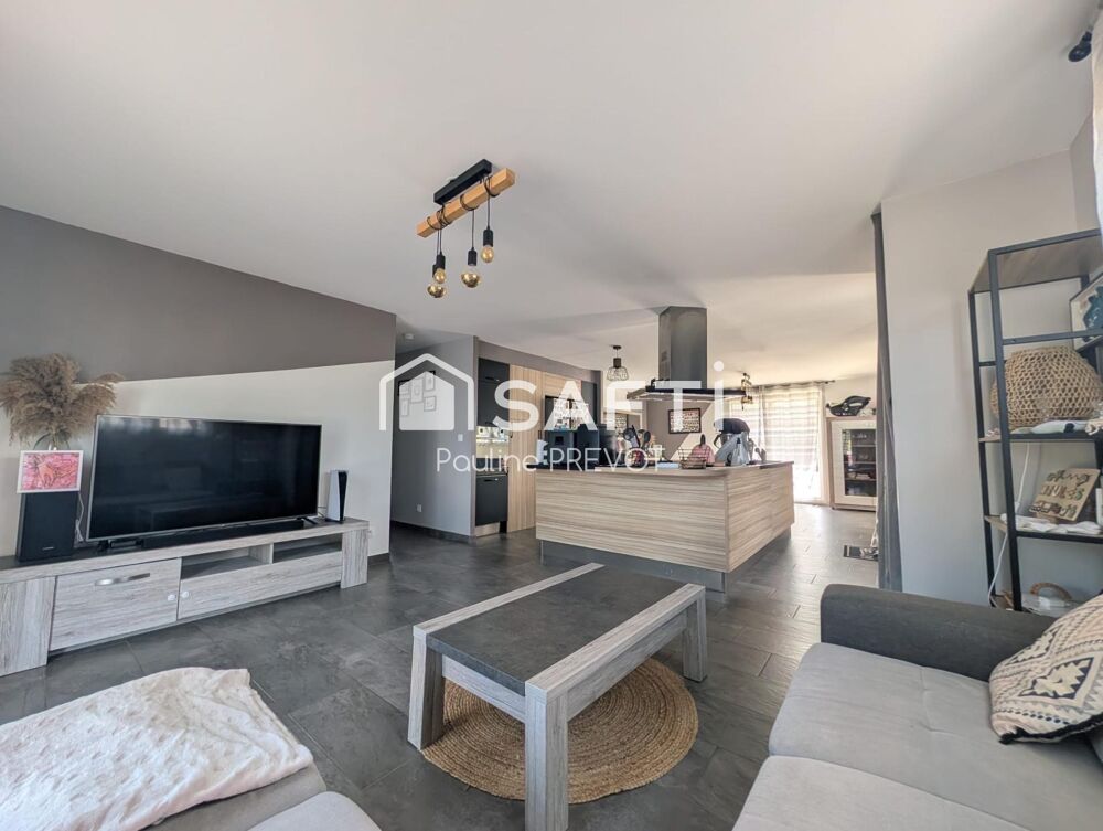 Vente Maison VARENNES-SAINT-GERMAIN – Maison contemporaine de 101 m² habitables Varenne-saint-germain