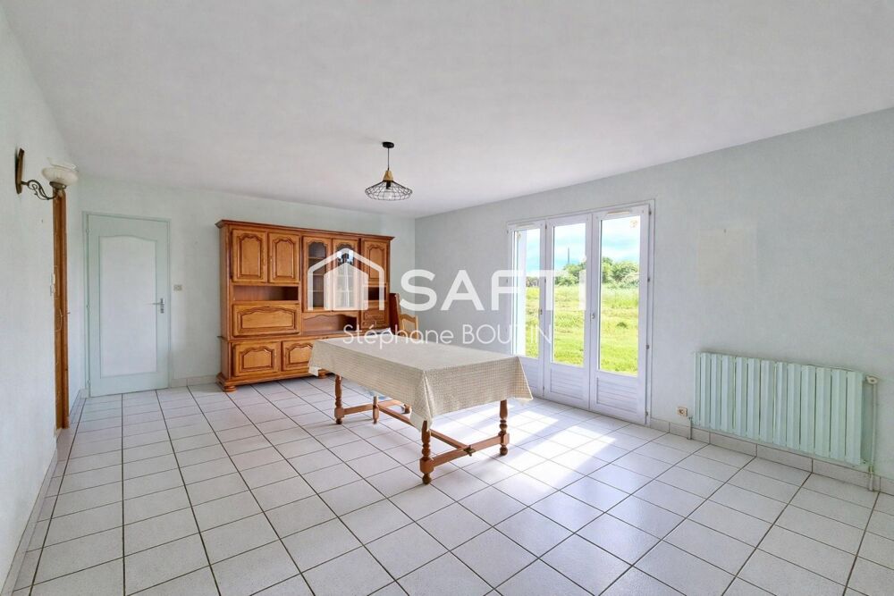 Vente Maison Plain-pied – 85 m² – Terrain 1 000 m² – À 9 min de Pouzauges Saint-mesmin