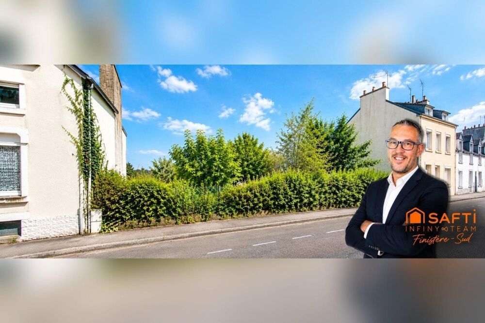 Vente Terrain Terrain constructible en centre ville de ROSPORDEN Rosporden