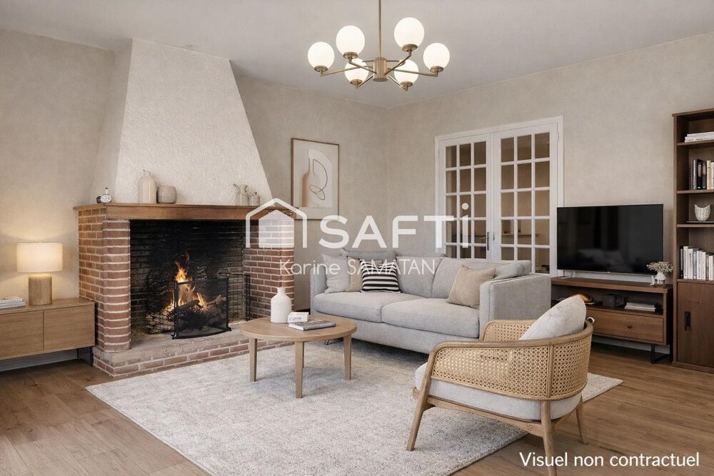 VERFEIL  Maison familiale 166 m² sur parcelle exceptionnelle de 2 800 m² divisible