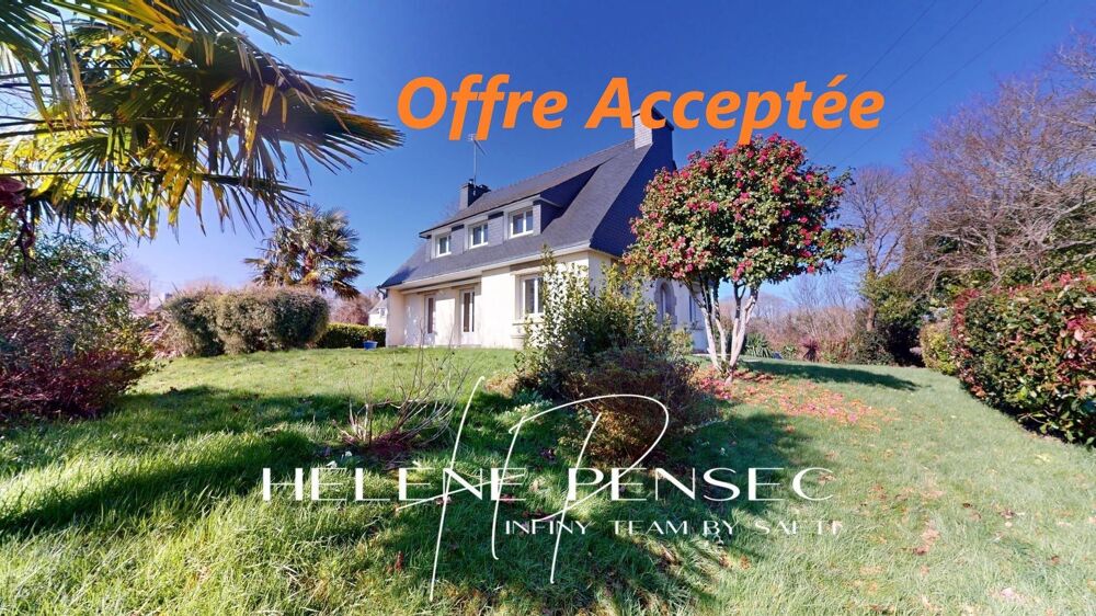 Maison 4 chambres, avec vie de plain-pied, sous-sol complet et jardin arboré de 1 000 m².