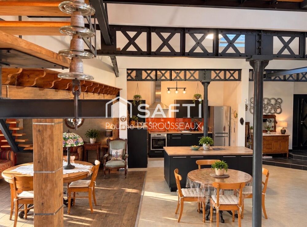 Vente Maison COUP DE CŒUR – Loft d'exception de 186 m² à Ligny-en-Cambrésis Ligny-en-cambresis