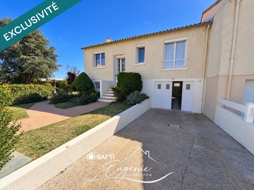 Vente Maison CHAURAY CENTRE – PAVILLON SUR SOUS-SOL – 90 M² – TERRAIN DE 640 M² Chauray