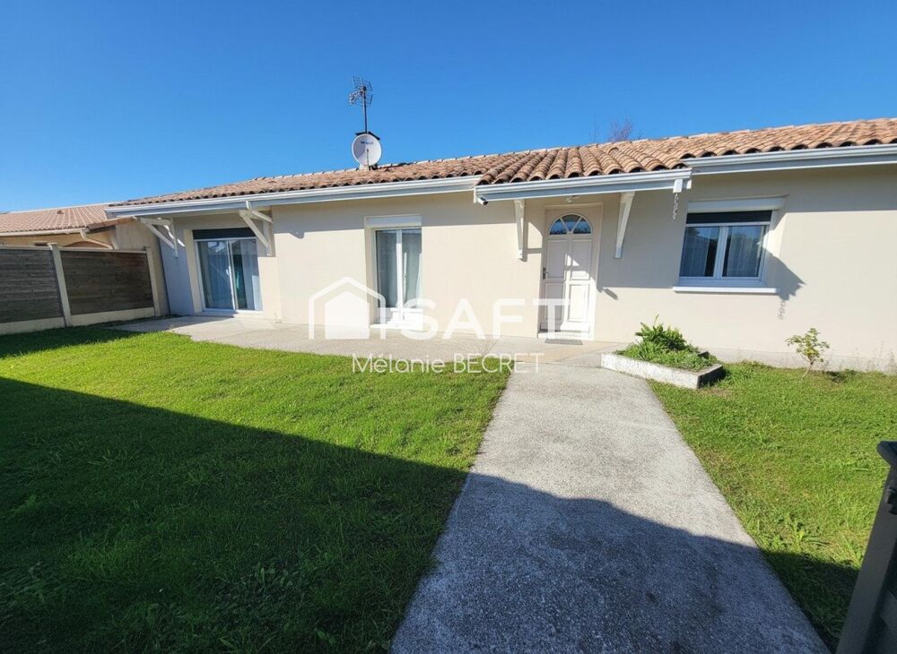 Maison familiale à Biganos avec un jardin au calme