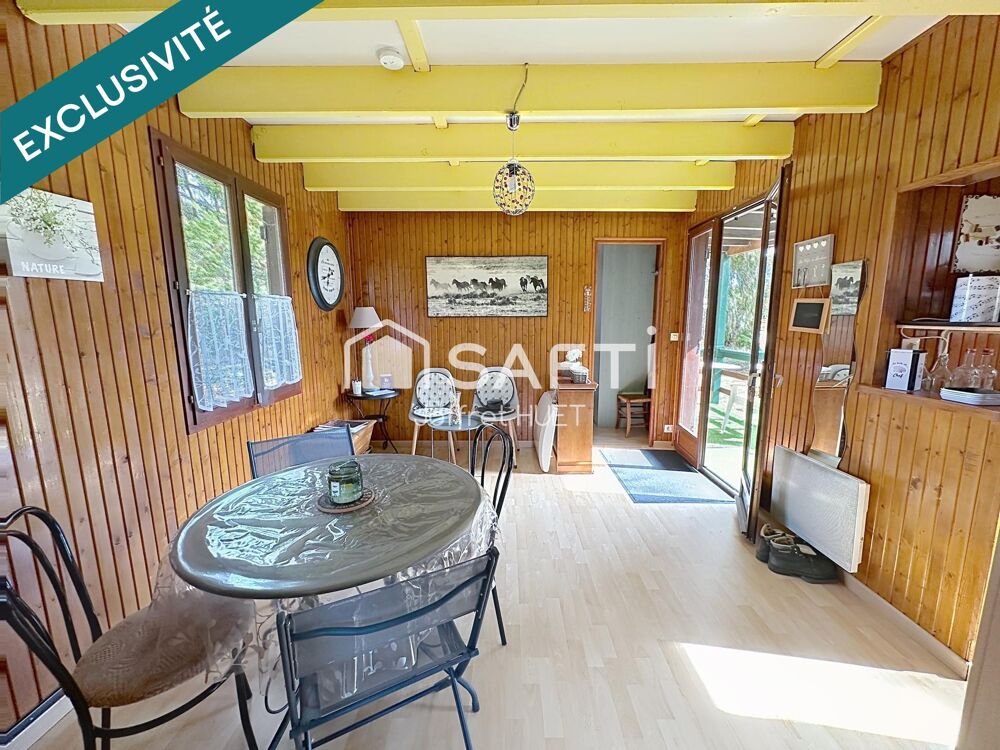 Vente Maison Terrain de loisir avec chalet habitable Pince