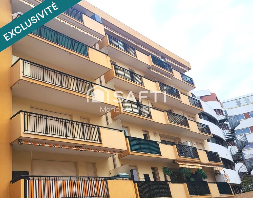 Vente Appartement Opportunité rare à Juan-les-Pins – Plages à pied ! Appartement T1 de 28 m² Carrez avec beau balcon de 10 m² et stationnement pri Antibes