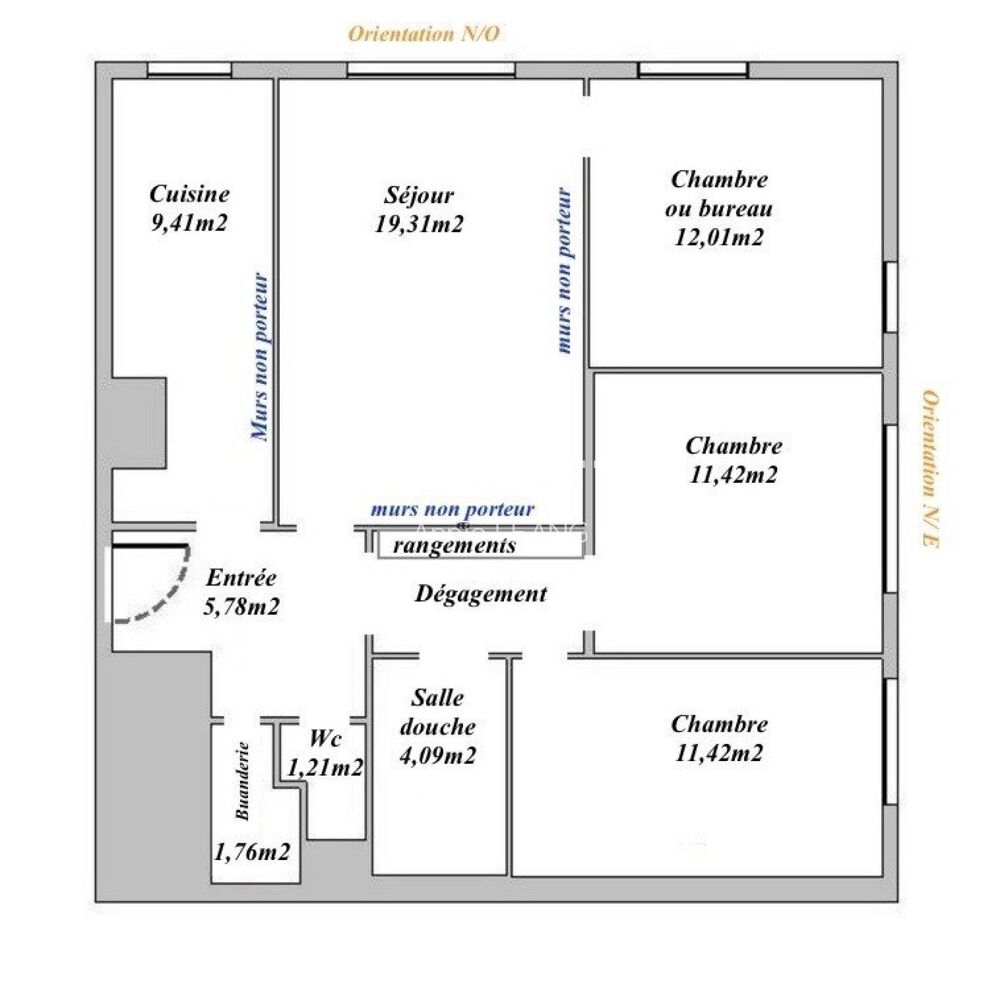 à vendre  Appartement Paris 11